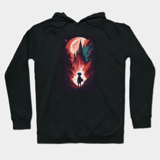 "Crimson Quest: A Man's Adventure in the Enchanted Castle" Hoodie